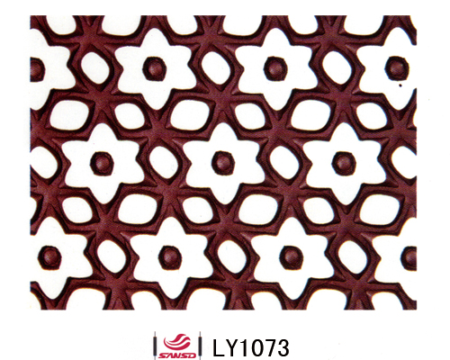Double color cold decorative pattern