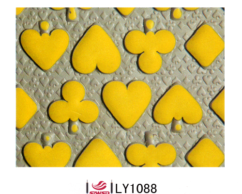 Double color cold decorative pattern