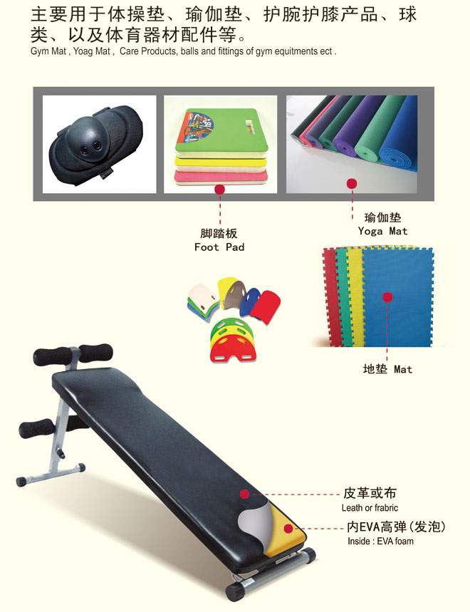 下游應用之體育器材領(lǐng)域